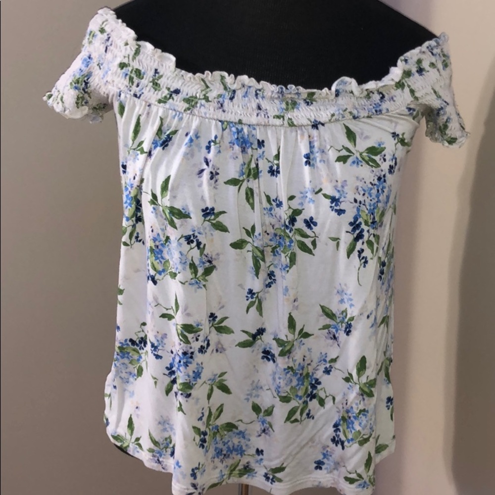 Flower off the shoulder